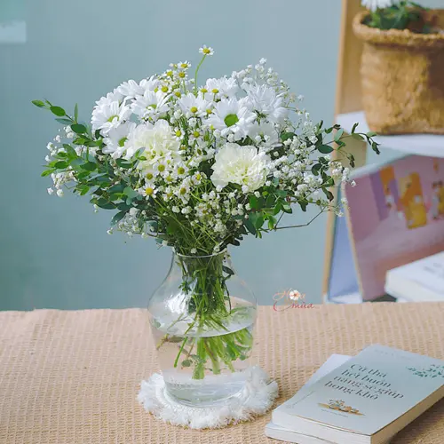 Hoa cắm văn phòng - Mẫu 108