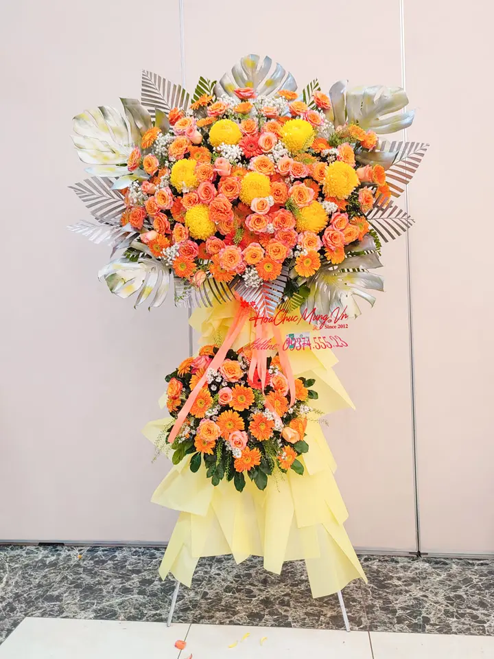 Hoa khai trương - Mẫu 205