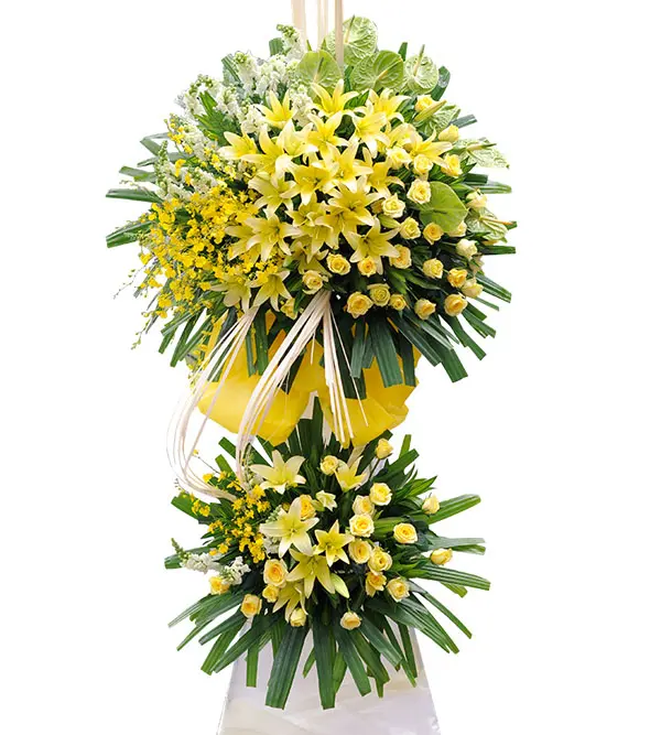 Hoa khai trương - Mẫu 203