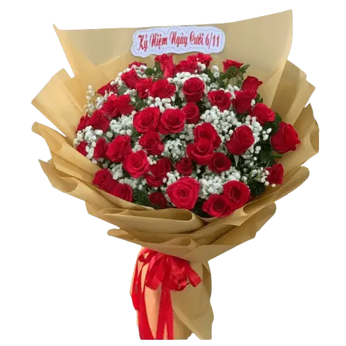 Bó hoa hồng sinh nhật
