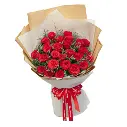 Bó hồng đỏ rực – Gửi trọn tình yêu